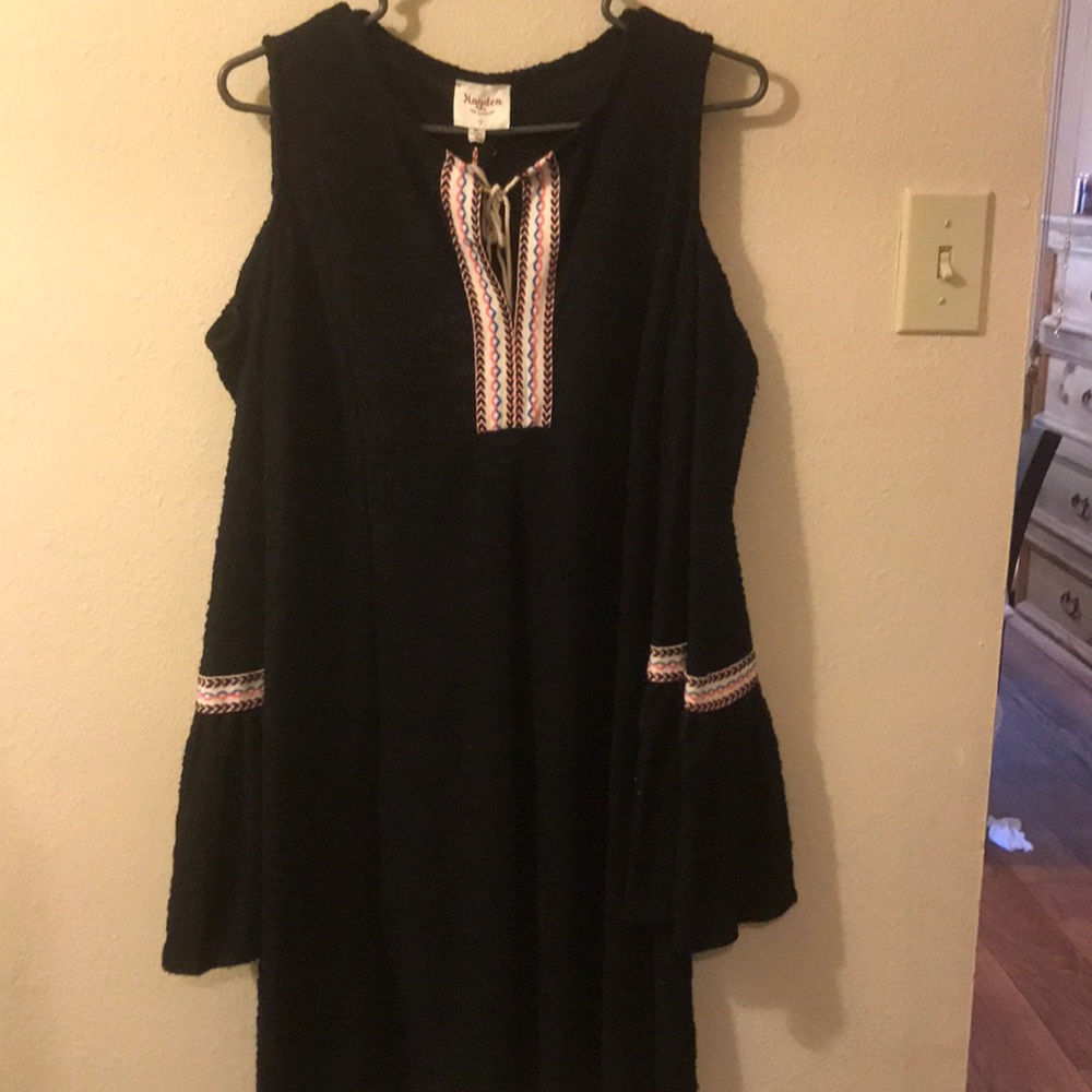 Cold shoulder tunic/dress
